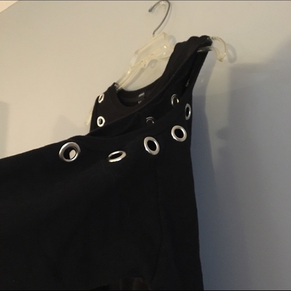 🔺Price Drop🔺HP🎉 Black Fashion Sweatshirt - Picture 2 of 3