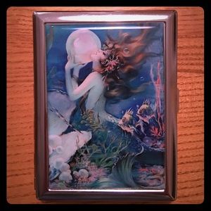 Mermaid cigarette/card holder
