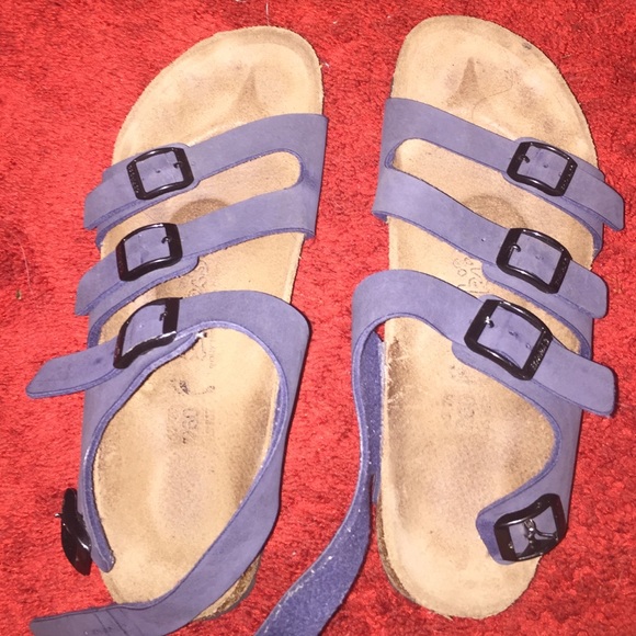 Birkenstock Shoes - BLUE 3 STRAP BIRKENSTOCKS
