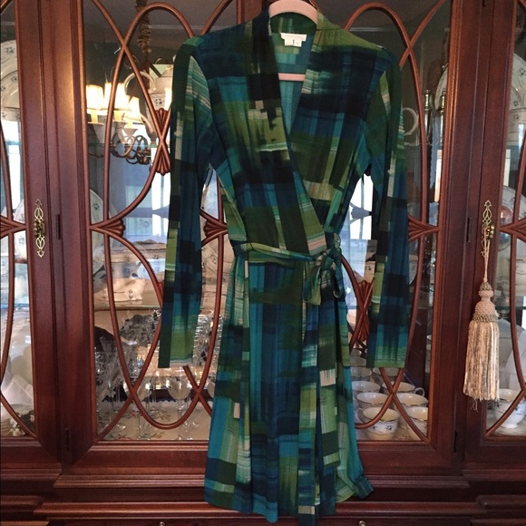 London Times Faux Wrap Dress size 10