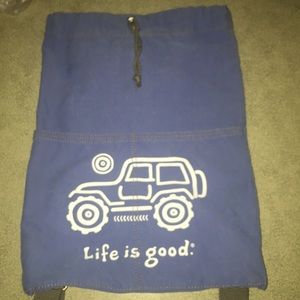 Life is good backpack