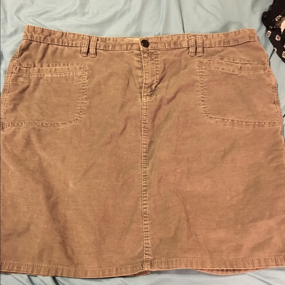 Curduroy skirt