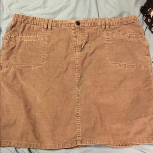 Curduroy skirt
