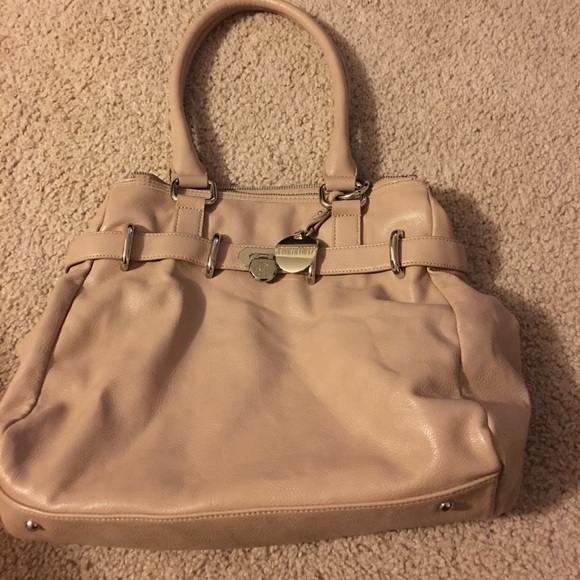 JLo blushed nude satchel