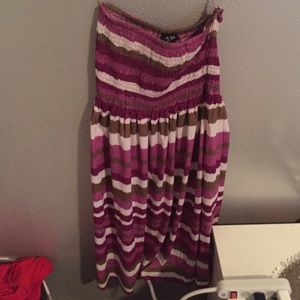 Strapless Summer Dress