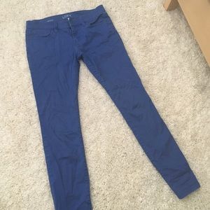 Cobalt Ankle Pants Ann Taylor Loft