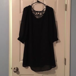 Black Shift Dress