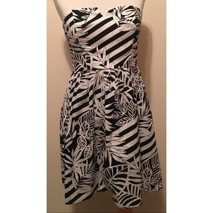 City Triangles Black and White Sundress.