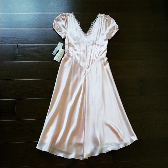 Silk Vintage Style Dress - Picture 2 of 4