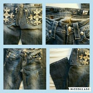 Miss Me Girls Jeans size 14 NWOT