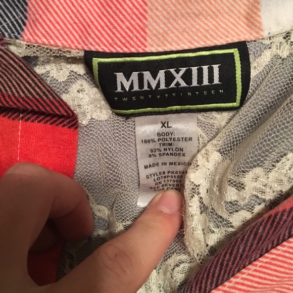 Plaid vest shirt - Picture 3 of 3