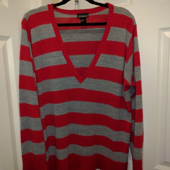 Lane Bryant Striped Sweater