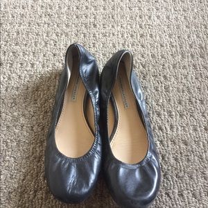 Vera wang black ballet flats