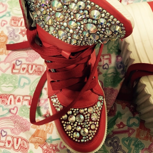 Real leather platforms - Picture 2 of 3