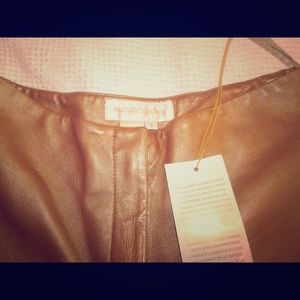 Margaret Godfrey Leather pants