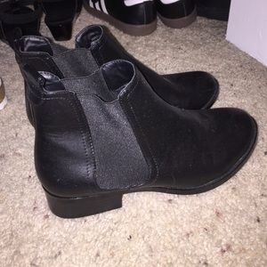 ASOS black chelsea boots