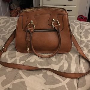 London Fog faux Leather Satchel
