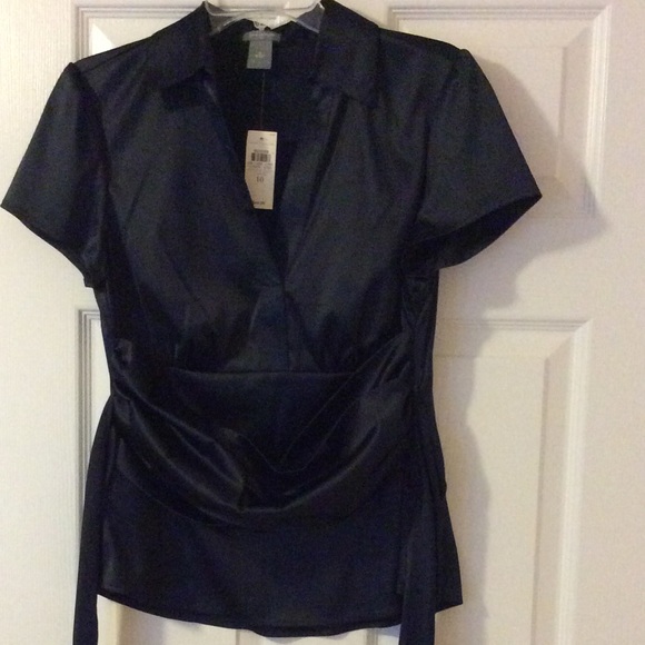 Ann Taylor's Jewel Neck Blouse