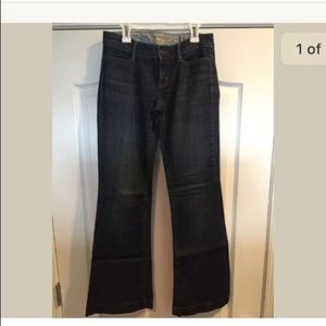 Women's GAP Wide Leg Dark Wash Jeans Size 1R