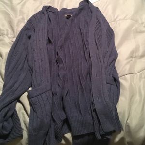 Navy cardigan