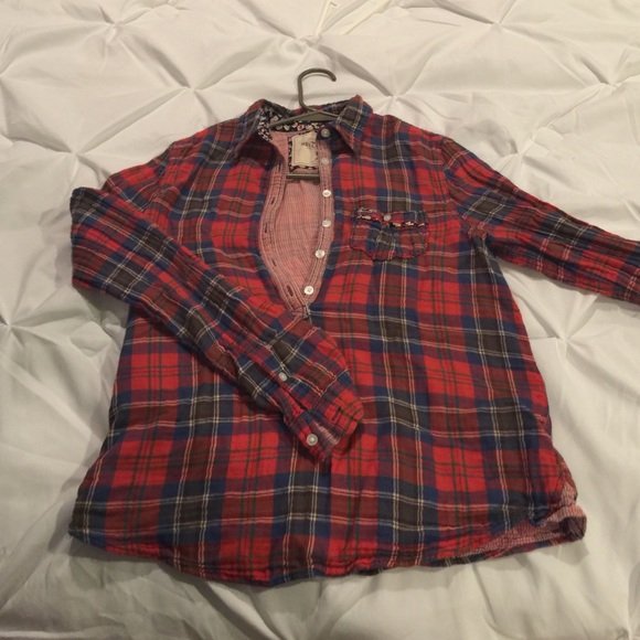 Hollister co. Plaid shirt