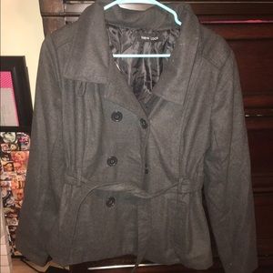 Dark Gray peacoat