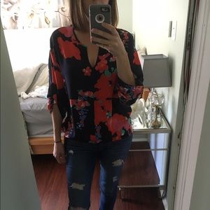Floral blouse