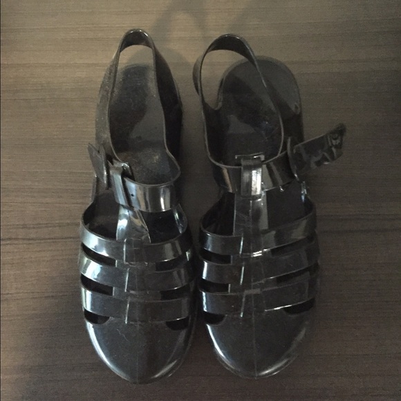 American Apparel Jelly Shoes (Worn Once)