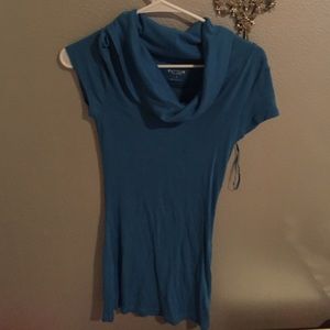 Cowl Neck Sweater Dress