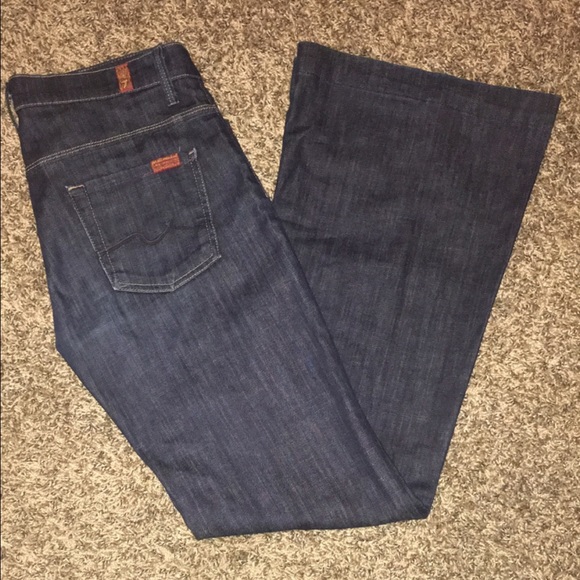 7 For All Mankind Jeans - Dark Wash - Never Worn