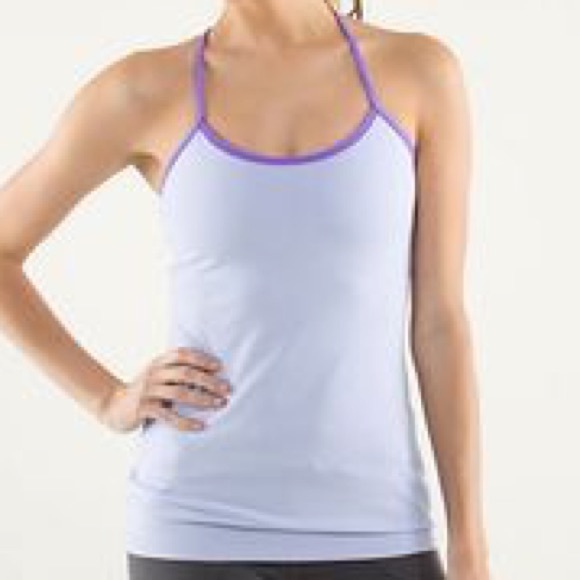 Lululemon Purple Power Y Tank