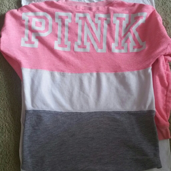 TRADE DO NOT BUYVictorias Secret PINK varsity crew