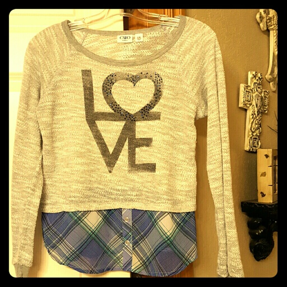 Cato Girls Long Sleeve Shirt