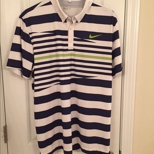 Nike golf shirt.