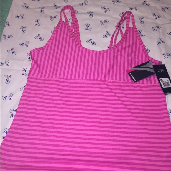 NWT Marika pink workout tank.