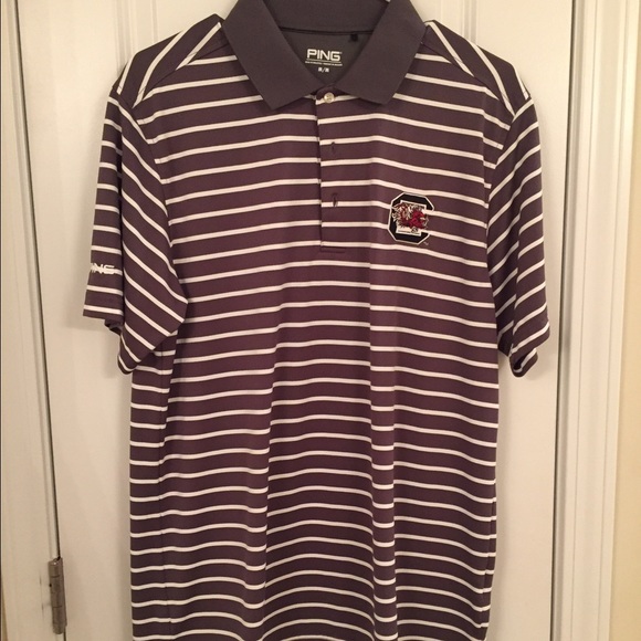 Gamecock polo golf shirt.
