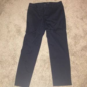 The Limited blue ankle cut pants