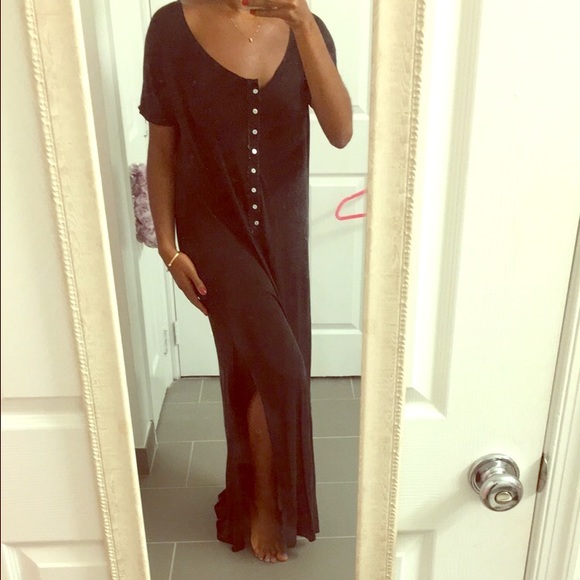 ASOS Dresses & Skirts - Black slouchy maxi dress
