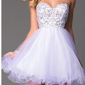 Short Strapless Prom/Homecoming Dress