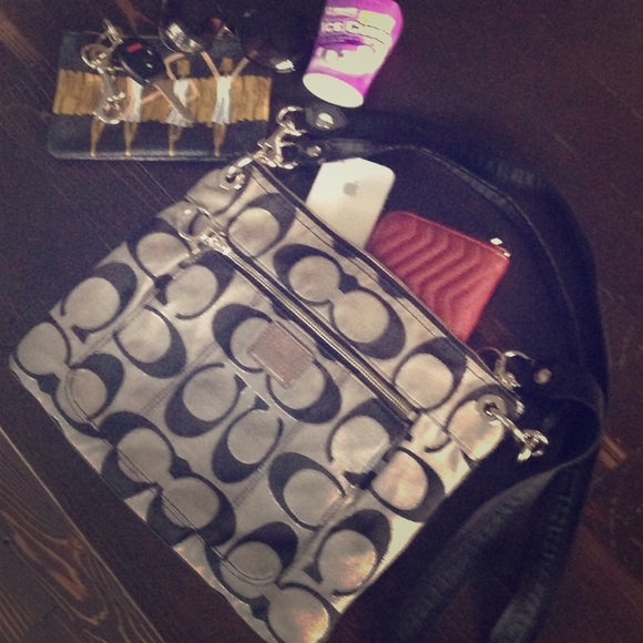 A cute coach bag