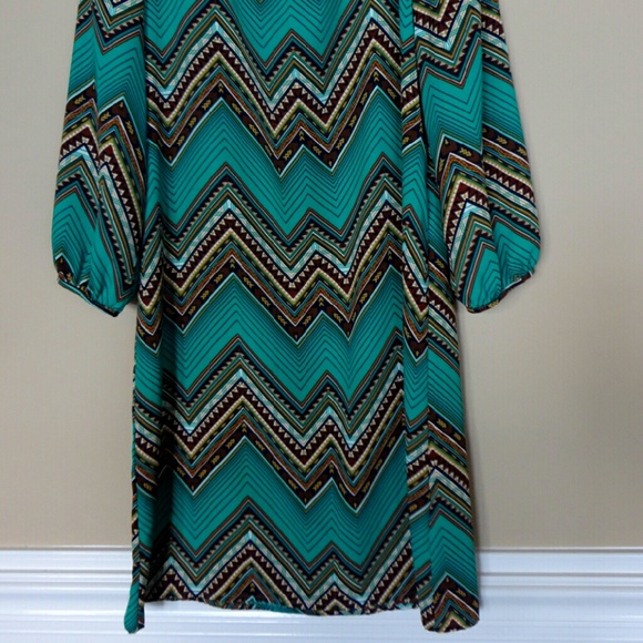Beautiful Fall Shift Dress - Picture 2 of 4