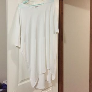 NWOT Lularoe XL Irma white