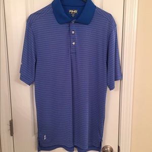 Ping golf shirt.