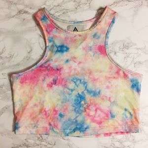 UNIF Tie Dye Crop Top