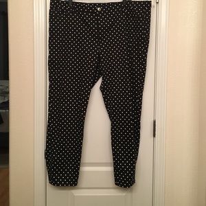 Ralph Lauren polka dot pants 20W