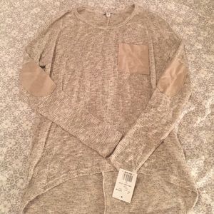 Long sleeve shirt with elbow patches