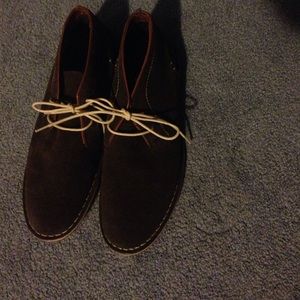 Steve Madden brown suede shoes