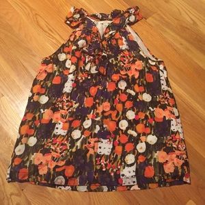 J. Crew Fall patterned Blouse