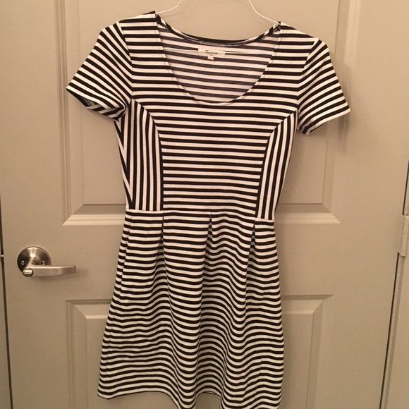 Madewell striped dress