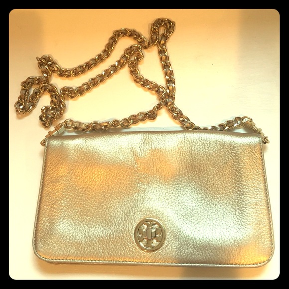 Tory Burch Handbags - Tory Burch Adalyn Saffiano Crossbody or Clutch Bag